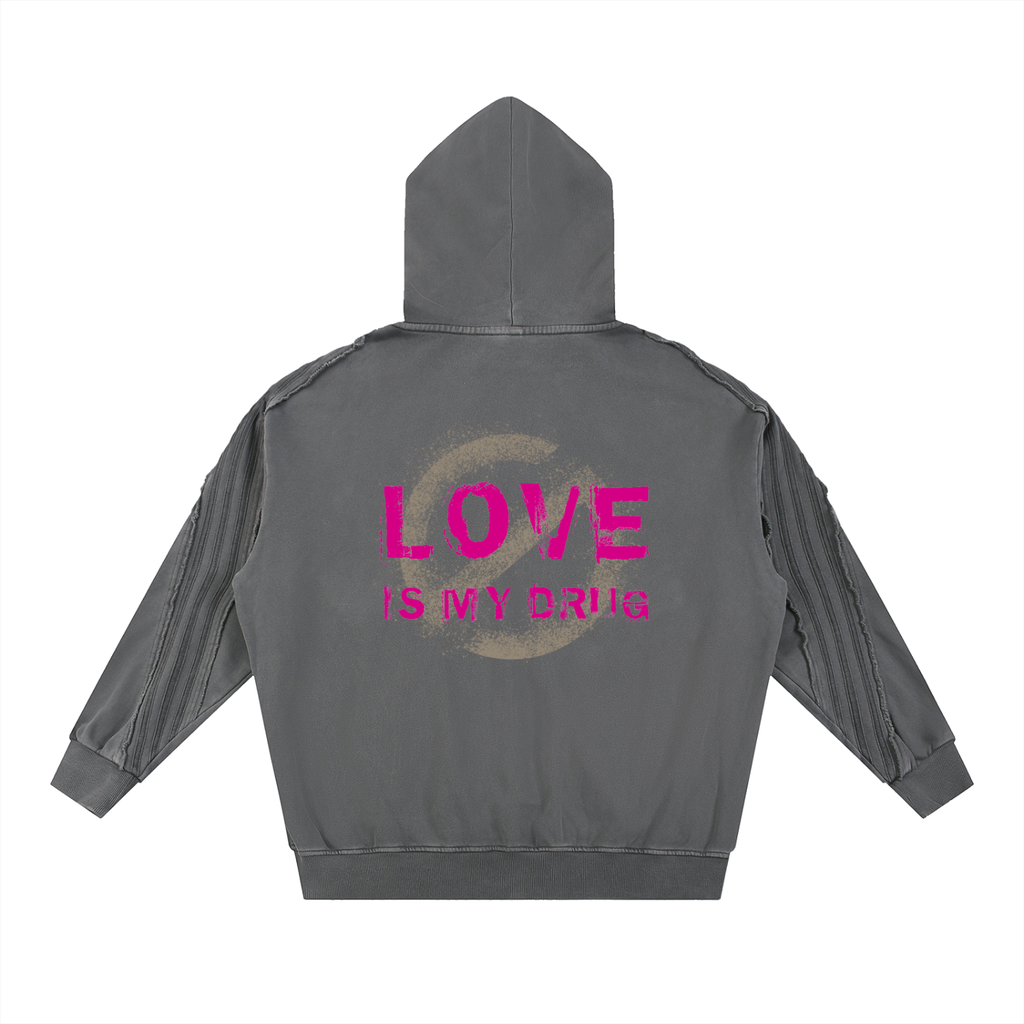 Barcelona Raw “LOVE IS MY DRUG” Hoodie
