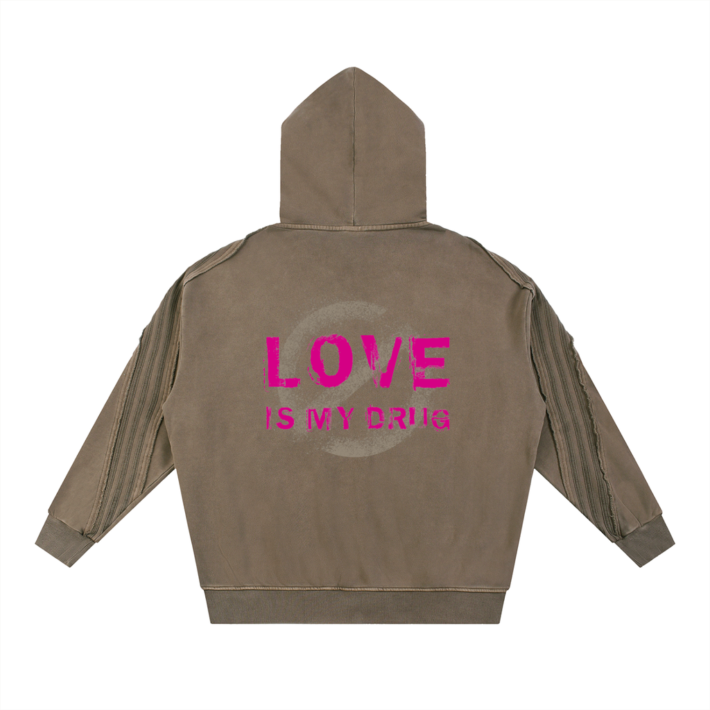Barcelona Raw “LOVE IS MY DRUG” Hoodie