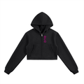 Super Cropped Women’s Zip-Up Hoodie