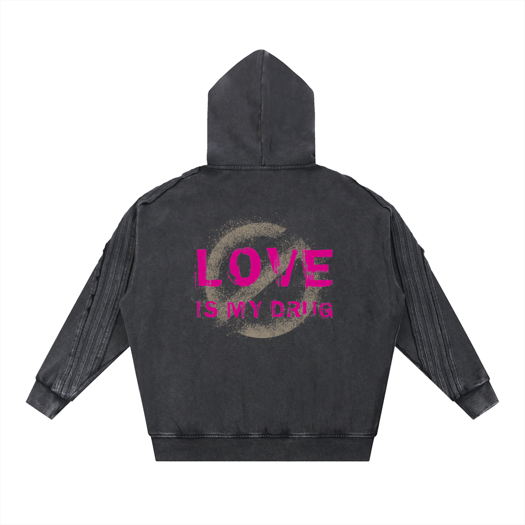 Barcelona Raw “LOVE IS MY DRUG” Hoodie
