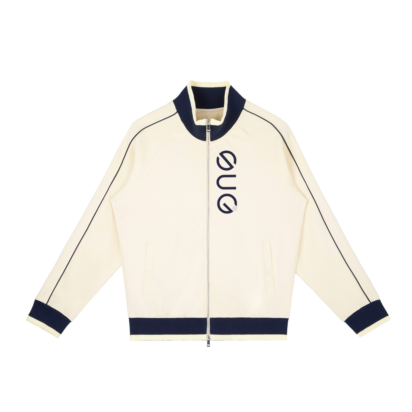 TransCon Track Jacket — Cream