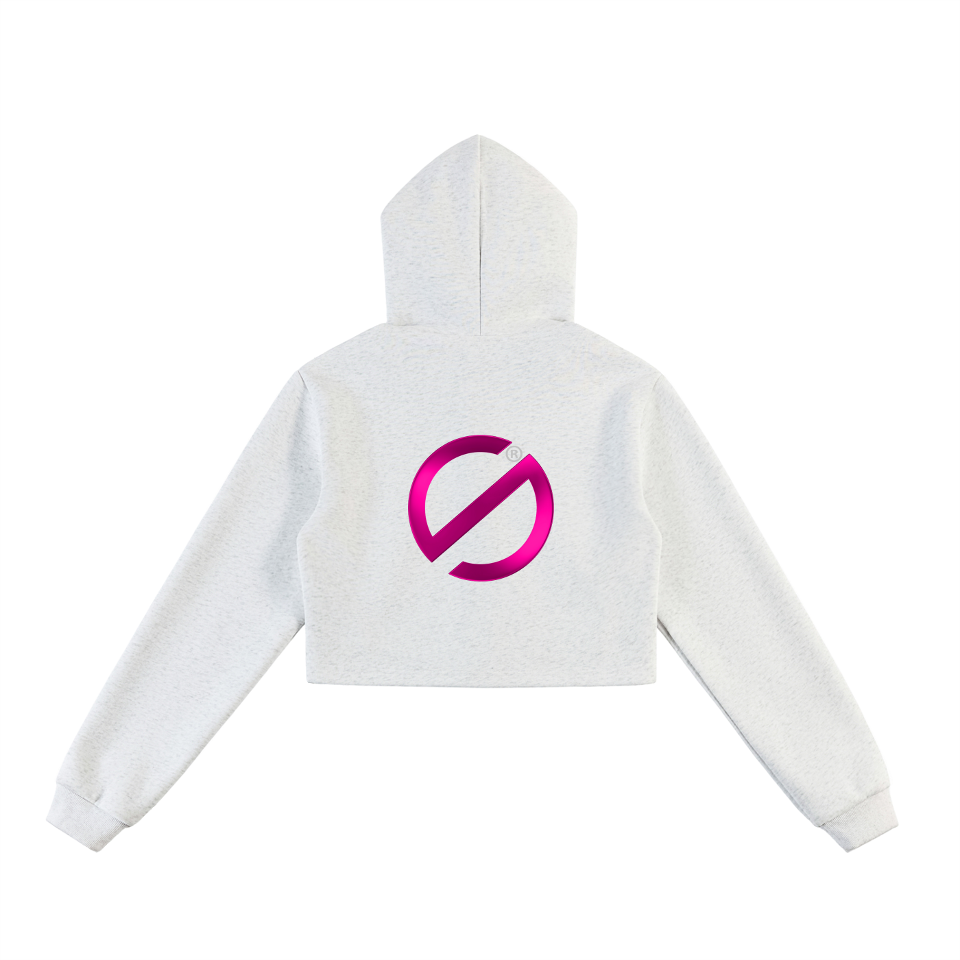 Super Cropped Women’s Zip-Up Hoodie